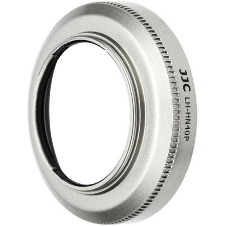 JJC HN-40 Lens Hood Silver