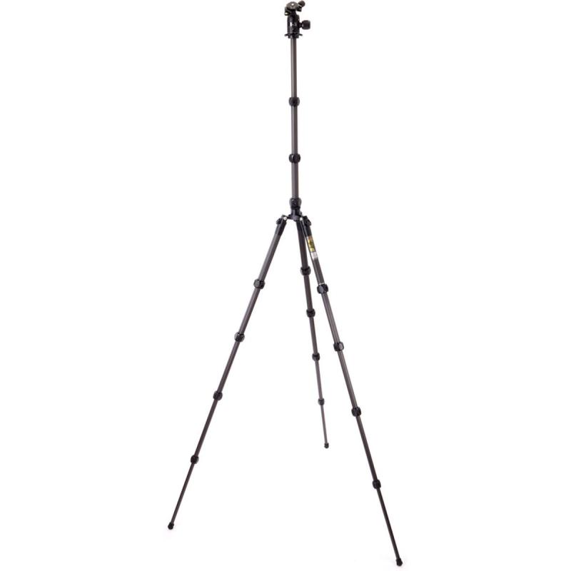 3 Legged Thing Legends Bucky Tripod w/ AirHed VU Black Darkness
