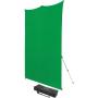 Westcott X-Drop Pro Wrinkle-Resistant Kit Chroma-Key Green Screen 8&amp;#039;X8&amp;#039;