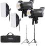 Godox Litemons LA150BI Bi-Colour Duo Kit