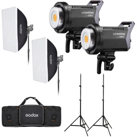 Godox Litemons LA150BI Bi-Colour Duo Kit