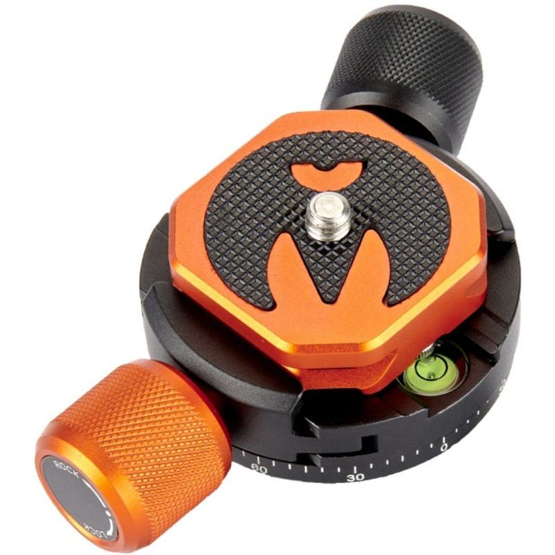 3 Legged Thing Panoramic Clamp Universal Adapter w/ QR Plate Black / Copper