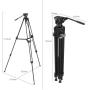 SmallRig 4163 Freeblazer Heavy-Duty Aluminum Alloy Tripod Kit AD-80