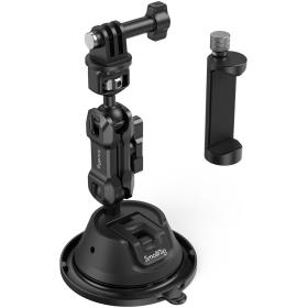 SmallRig 4275 Port. Suction Cup Mt Supp. Kit For Action Cameras/Phones SC-1K