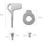 SmallRig 4385 Stainless Steel Screw Set w/ Screwdrivers
