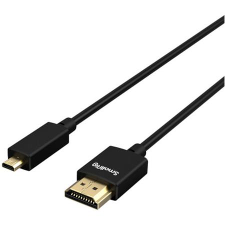 SmallRig 3043B Ultra-Slim 4K HDMI Data Cable (D To A) (55cm)