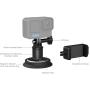 SmallRig 4347 Suction Cup Mounting Support For Action Cameras