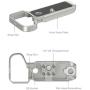 SmallRig 4439 Bottom Mount Plate For Sony Alpha 7C II / Alpha 7CR(Silver)