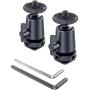 SmallRig Mini Ball-Head Mounting Support Kit w/ Removable Cold Shoe (2pcs) 2948B