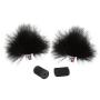 Rycote Black Ristretto Lavalier Windjammer - Pair