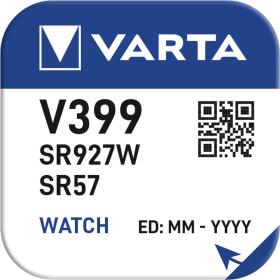 Varta Watch V399 Silver Blister 1 (10 Blisters Per Box)