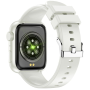 Smartwatch Forever IGo Watch 3 JW-500/ Notificaciones/ Frecuencia Cardíaca/ Blanco