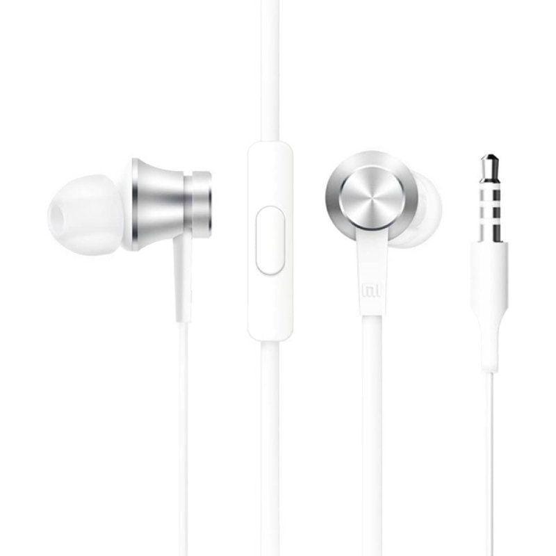 Xiaomi Auriculares Intrauditivos Xiaomi Mi In Ear Basic/ con Micrófono/ Jack 3.5/ Plateados