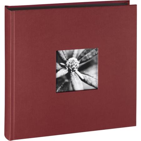 Hama Album XL Fine ART30x30 CM100 Black Pagina´s Bordeaux