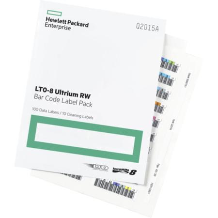 HP HPE LTO-8 Bar Code Label Pack