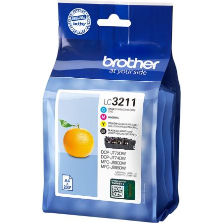 Brother LC3211VAL Pack Of 4 Cartridges