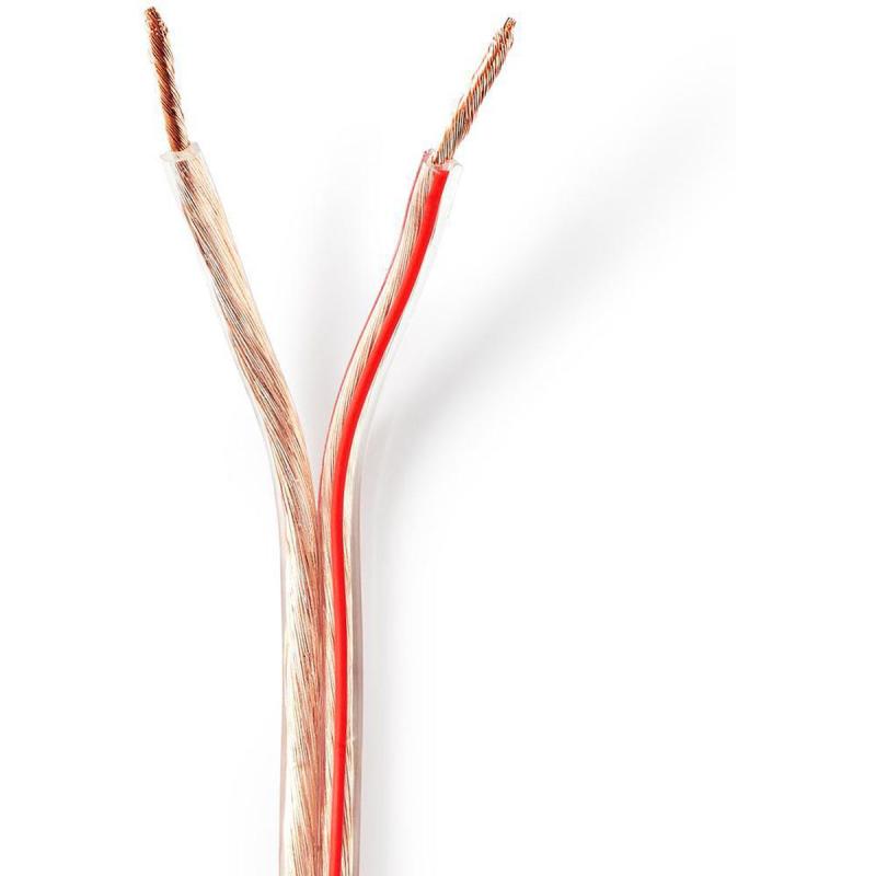 Nedis Speaker-Cable | 2X 2.50 mm² | Copper | 25.0m | Round