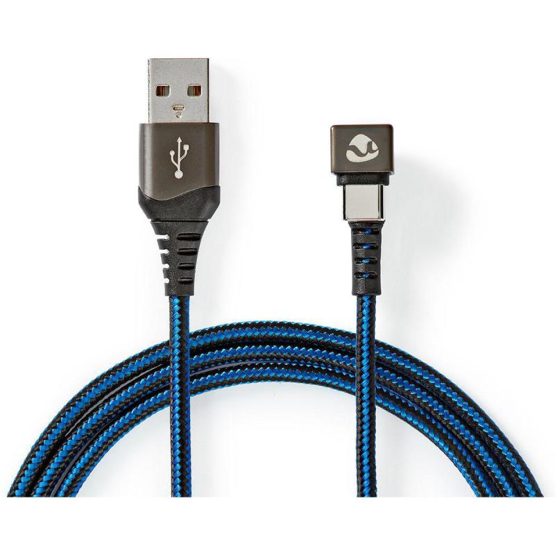 Nedis USB-Cable | USB-A Male | USB Type-C Male | Gold Plated