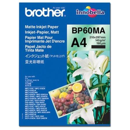 Brother BP 60MA Matte Inkjet Paper Mat PAPER-A4 145 G/M2 2