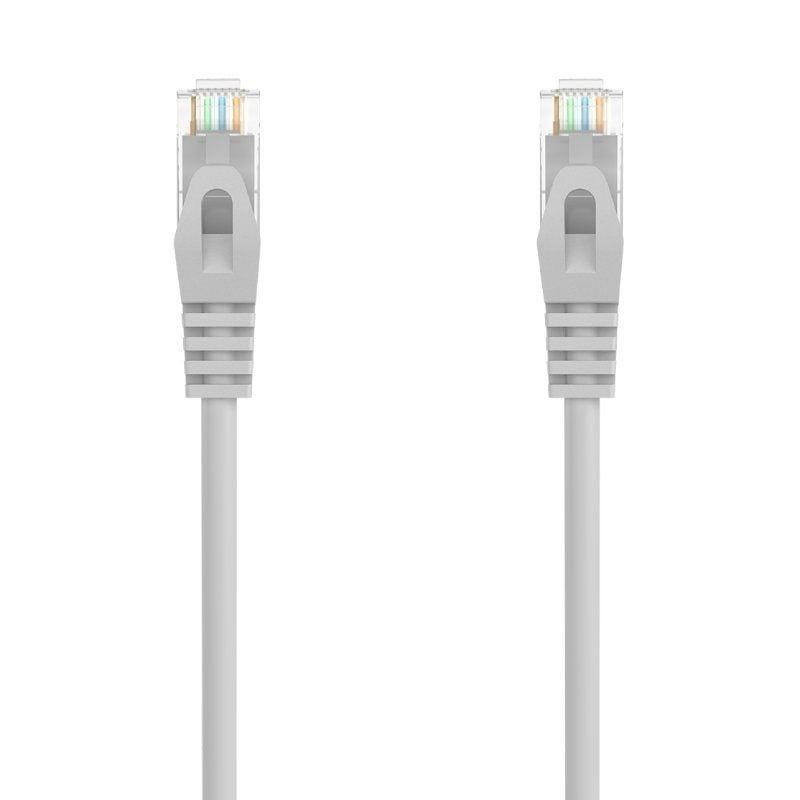 Cable de Red RJ45 AWG24 UTP Aisens A145-0553 Cat.6A/ LSZH/ 30cm/ Gris