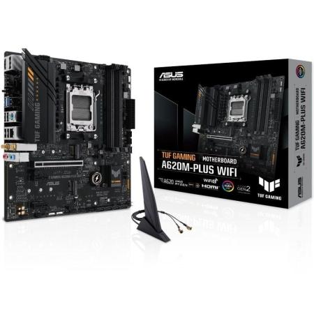 Placa Base Asus TUF GAMING A620M-PLUS WiFi Socket AM5/ Micro ATX