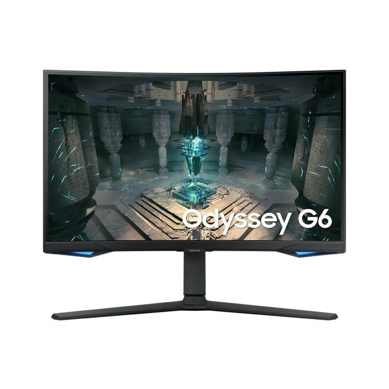 Samsung Smart Monitor Gaming Curvo Samsung Odyssey G6 S27BG650EU 27'/ QHD/ 1ms/ 240Hz/ VA/ Multimedia/ Regulable en altura/ Smart TV/ Ne