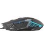 Ratón Gaming Mars Gaming MM024/ Hasta 4000 DPI/ Negro