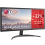 Monitor Profesional Ultrapanorámico LG UltraWide 26WQ500-B 25.7'/ WFHD/ Negro