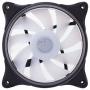 Ventilador Hiditec N18 ARGB/ 12cm/ Negro