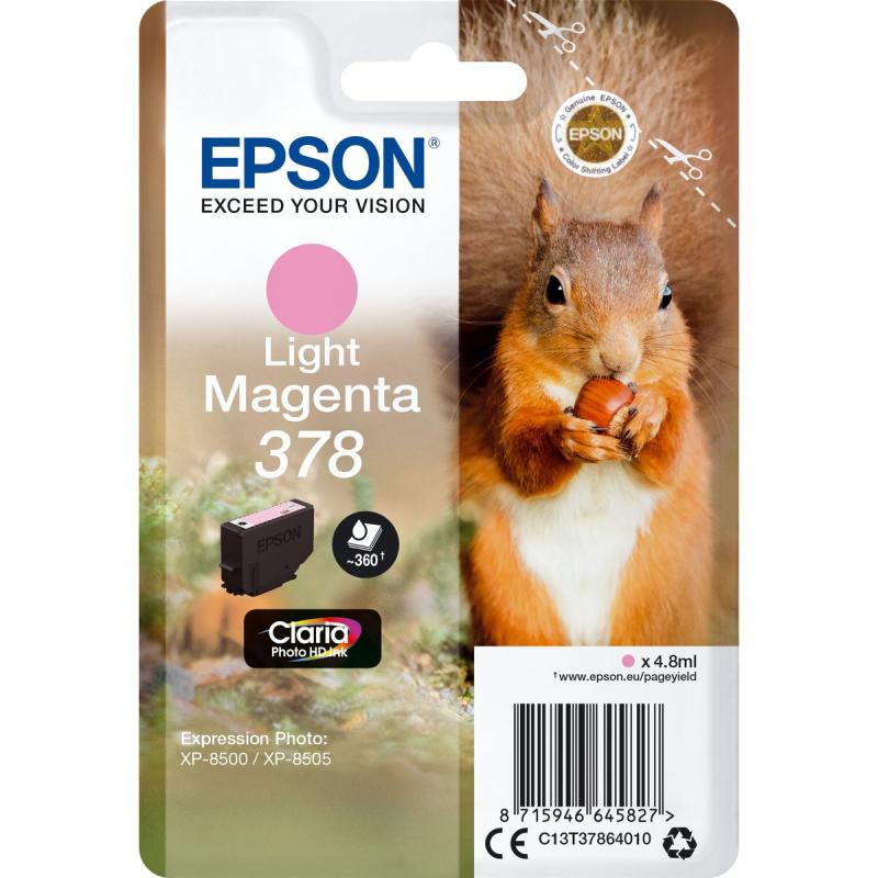 Epson Light Magenta 378 Eekhoorn Clara Photo HD Ink