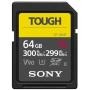 Sony ProSD Tough 18X Stronger - 64GB UHS-II R300 W299 - V90