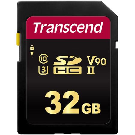 Transcend SDHC 32GB (R285/W180MB/s UHS-II U3 MLC V90 CL10
