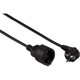 Hama Ext Cord Pro 5m Black