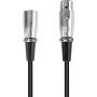 Boya XLR M To XLR F Microphone Cable 1m