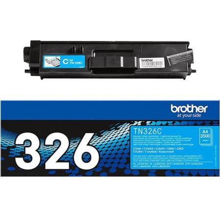 Brother TN326C Toner Cyan 3500 Pages