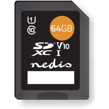 Nedis Memory Card | SDXC | 64 GB | Schrijfsnelheid: 80