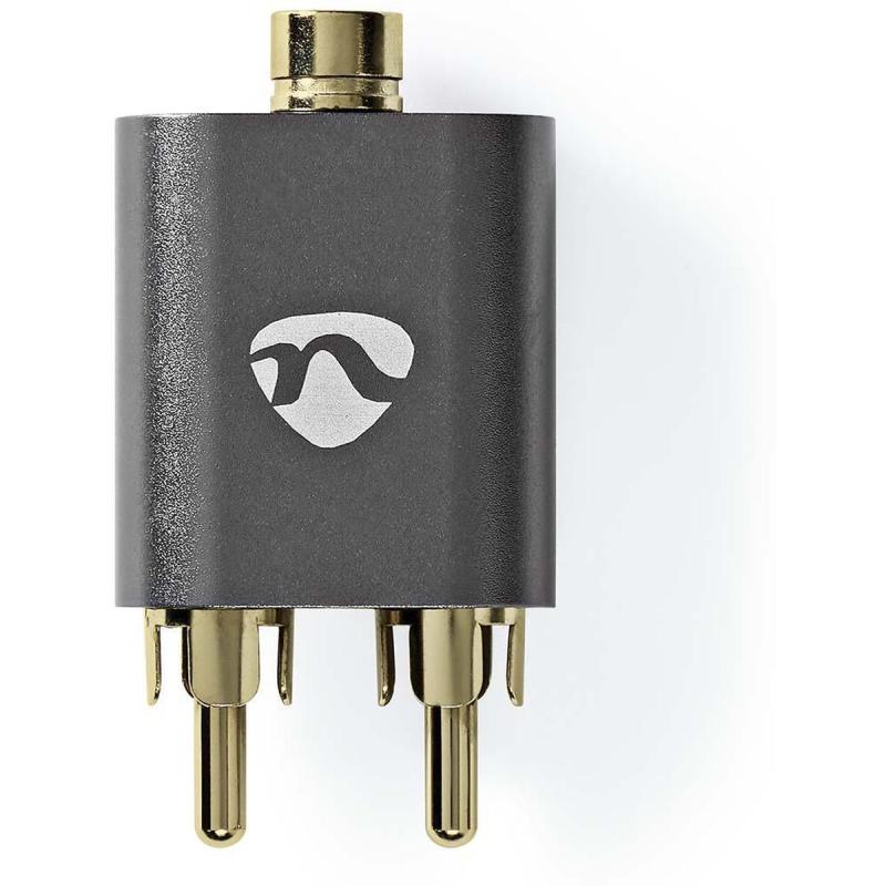 Nedis Stereo-Audio Adapter 2X RCA Male 3.5mm Female