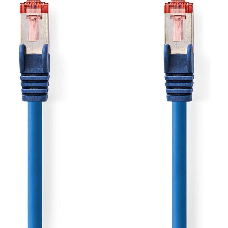Nedis CAT6 Network Cable | RJ45 Male | RJ45 Male 10.0m | Round | LSZH | Blue