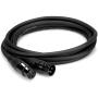 Hosa HMIC-025 Pro Microphone Cable Rean XLR3F To XLR3M 25 FT