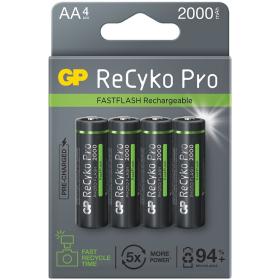 GP Pro Photoflash AA Blister 4 Rechargeable