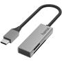 Hama USB-Card Reader USB-C USB 3.0 SD/MicroSD Alu