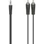 Hama Audio Cable 3.5mm Jack Plug - 2 Cinch-Plug Stereo 1.5m