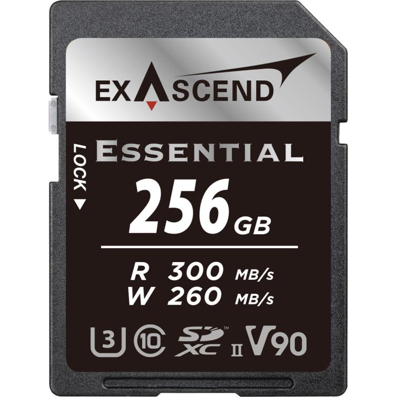 Exascend Essential UHS-II SD Card(V90) 256GB