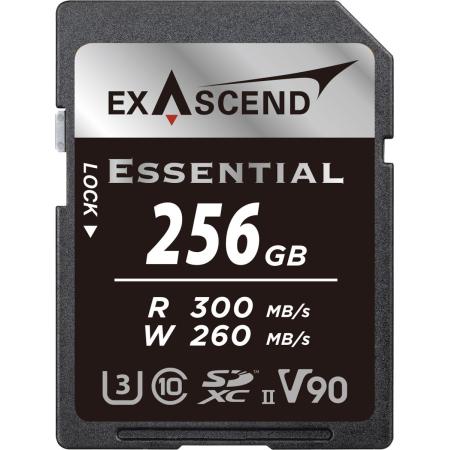 Exascend Essential UHS-II SD Card(V90) 256GB