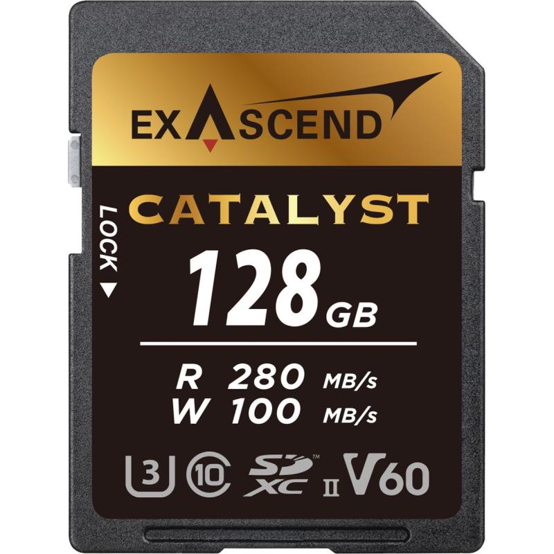 Exascend Catalyst UHS-II SD Card(V60) 128GB