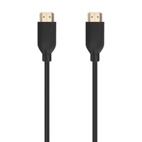 Cable HDMI 2.0 4K CCS Aisens A120-0736/ HDMI Macho - HDMI Macho/ Hasta 10W/ 2250Mbps/ 10m/ Negro