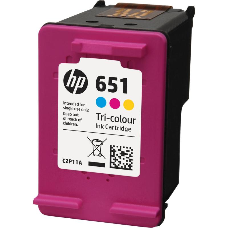 HP 651 Three-Colours C2P11AE#BHK