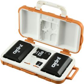 Jupio Batmem Case For 2X Camera Battery + 14 Memory Cards