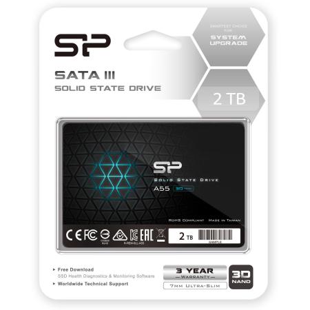 Silicon Power Ace A55 SSD 2TB SATA III (3D TLC Nand)