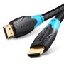 Cable HDMI 2.0 4K Vention AACBL/ HDMI Macho - HDMI Macho/ 10m/ Negro